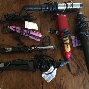 Hair tools lot